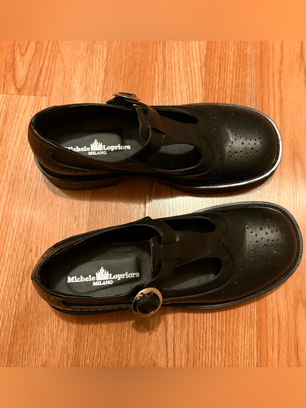 Black Mary Jane Loafers